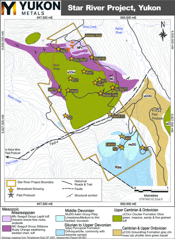 Star River Project, Yukon map